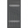 Module d'outils 1/3 vide pour clé mixte FORTIS