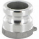 Raccord Kamlok mâle Typ A DN65. IG 2.1/2". Alu
