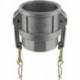 Raccord Kamlok Typ D DN125. IG 5". Alu