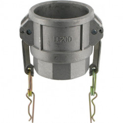 Raccord Kamlok Typ D DN125. IG 5". Alu