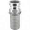 Raccord Kamlok mâle Typ E DN20- 21mm. Alu