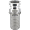 Raccord Kamlok mâle Typ E DN125- 128mm. Alu