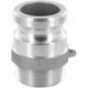 Raccord Kamlok mâle Typ F DN65. AG 2.1/2". Alu