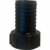 Raccord de bidon IBC avec buse rainurée. PP.IBC IG 2" (S60x6) -3/4". 19mm