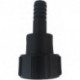 Raccord de bidon IBC avec buse rotative. PP.IBC IG 2" (S60x6) -3/4". 19mm