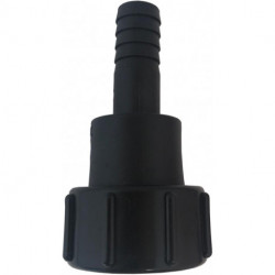 Raccord de bidon IBC avec buse rotative. PP.IBC IG 2" (S60x6) -1". 25mm