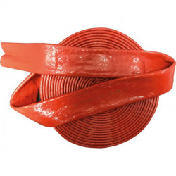 Tuyau d'incendie Silicone/Fiberglas. rouge. 60 x 68.00mm