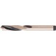 Foret hélicoïdal à queue cylindrique, à plaquette carbure rapportée, Ø h8 : 5,00 mm, Long. totale 63 mm, Long. hélice 28 mm