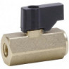 Robinet à bille Mini BR 93700 -IG/IG G 1/8 PN 12 Aluminium BEE