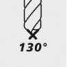 Foret hélicoidal DIN338 HSSE INOX rectifiés Typ RN 3,4,mm FORTIS