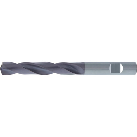 Foret hélicoidal VHM TiALN Typ UNI axe HB Refroidissement interne 5xD 112mm FORTIS