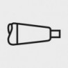 Foret hélicoidal DIN345 HSS forgés Typ N axe MK 3750mm FORTIS