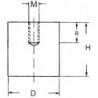 Aimant cylindrique 650x43mm FORTIS