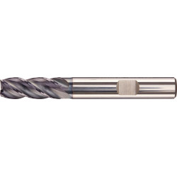 Fraise en carbure monobloc VHM HPC INOX-D6527L2000VA Z4HB Carap+FORTIS