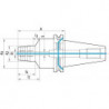 Mandrin de taraudage D69871ADB SK40 6x 80 G25 Fortis
