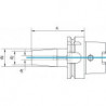 Mandrin D69863A HSK-A63 25x115mm Fortis