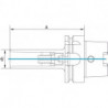 Adaptateur pour queue A D69893A HSK-A100 MK2x120mm Fortis