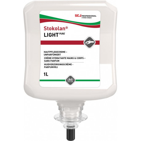 Crème de soin Stokolan Light PURE 1 l Cartouche (Par 6)
