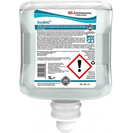 OxyBAC FOAM Wash 1L Cartouche