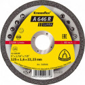 Disque de coupe A 646 R 230x19mm gera. Klingspor