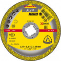 Disque de coupe A24EX X-LOCK 115x25mm Klingspor
