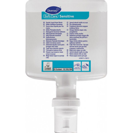 Lotion pour le lavage des mains Soft Care Sensitive 1,3 L Cartouche (Par 4)