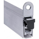 Joint de bas de porte automatique EllenMatic Brush 708 mm avec support de montage