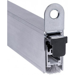 Joint de bas de porte automatique EllenMatic Brush 1208 mm avec support de montage