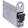 Joint de bas de porte automatique EllenMatic Brush 1208 mm avec support de montage