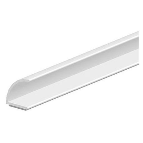 Joint porte 25m - Joint en V auto-adhésif- 1024T blanc -7mm x H 8mm Silicone