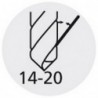 Foret hélicoïdal à queue cylindrique, en acier à coupe rapide, type H, DIN 338, surface sans revêtement, Ø h8 : 10,50 mm, Long. totale 133 mm