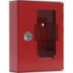 Boîte à clés d'urgence rouge 100x100x40 mm san battant