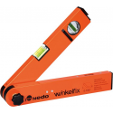 Lecteur d'angle Winkelfix, Modèle : Shorty, Long. des branches 300 mm, Pointe de compas non
