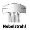 Pommeau de douche Tuba 3-chrome noir