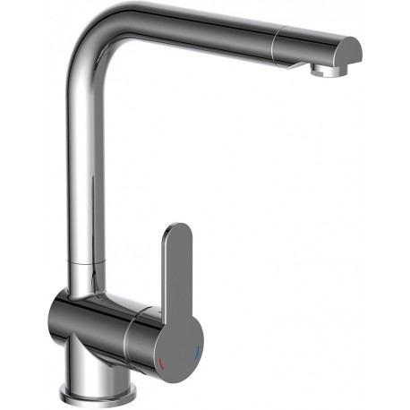 Robinet d'évier HD RIO look en acier inoxydable / Sis.
