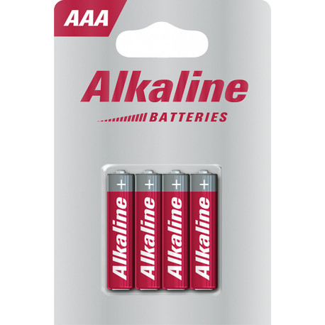 Piles alcalines AAA 4er Blister