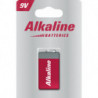Piles alcalines 9V 2er Blister