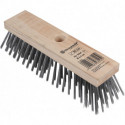 Brosse métallique en acier 30 cm
