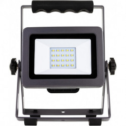 Projecteur à LED rechargeable 20W noir