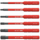Set lame interchangeable slimBit electric 6-coté 6-pièces Wiha