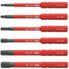 Set lame interchangeable slimBit electric PZ fente 6-pičces Wiha