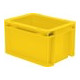 Caisse transport jaune 200x150x120mm fermé