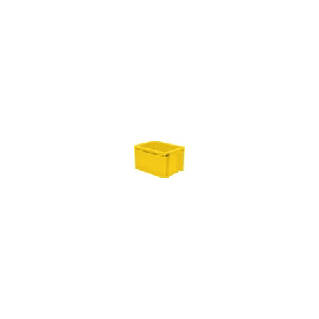Caisse transport jaune 200x150x120mm fermé