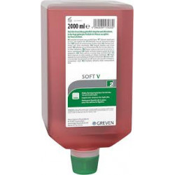 Lotion nettoyante pour la peau Soft V Greven Soft V 2 ltr (Par 6)