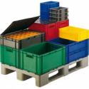 Caisse de transport 400x300x145 mm rouge