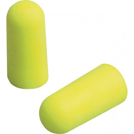 Bouchons antibruit E-A-RSoft YELLOW NEONS EN 352-2 SNR 36 dB 250 paires/carton.