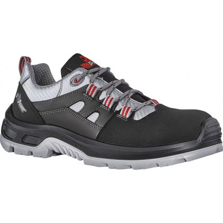 Chaussure de sécurité Corner taille 45 noir/gris/rouge S3 SRC EN ISO 20345 cuir