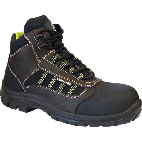 Botte de sécurité Danube taille 42 noir/marron S3 SRC EN ISO 20345 inserts en cu