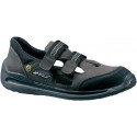 Sandale de sécurité Dragster-1240 taille 43 marron/noir cuir nubuck S1 EN 20345