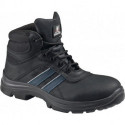Botte de sécurité Andy High taille 46 noir/bleu S3 SRC EN ISO 20345 cuir de buff
